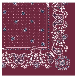 Carré de soie 50 French Bandana