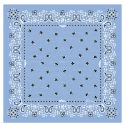 Carré de soie 50 French Bandana