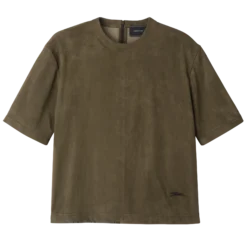 Tee-shirt en cuir