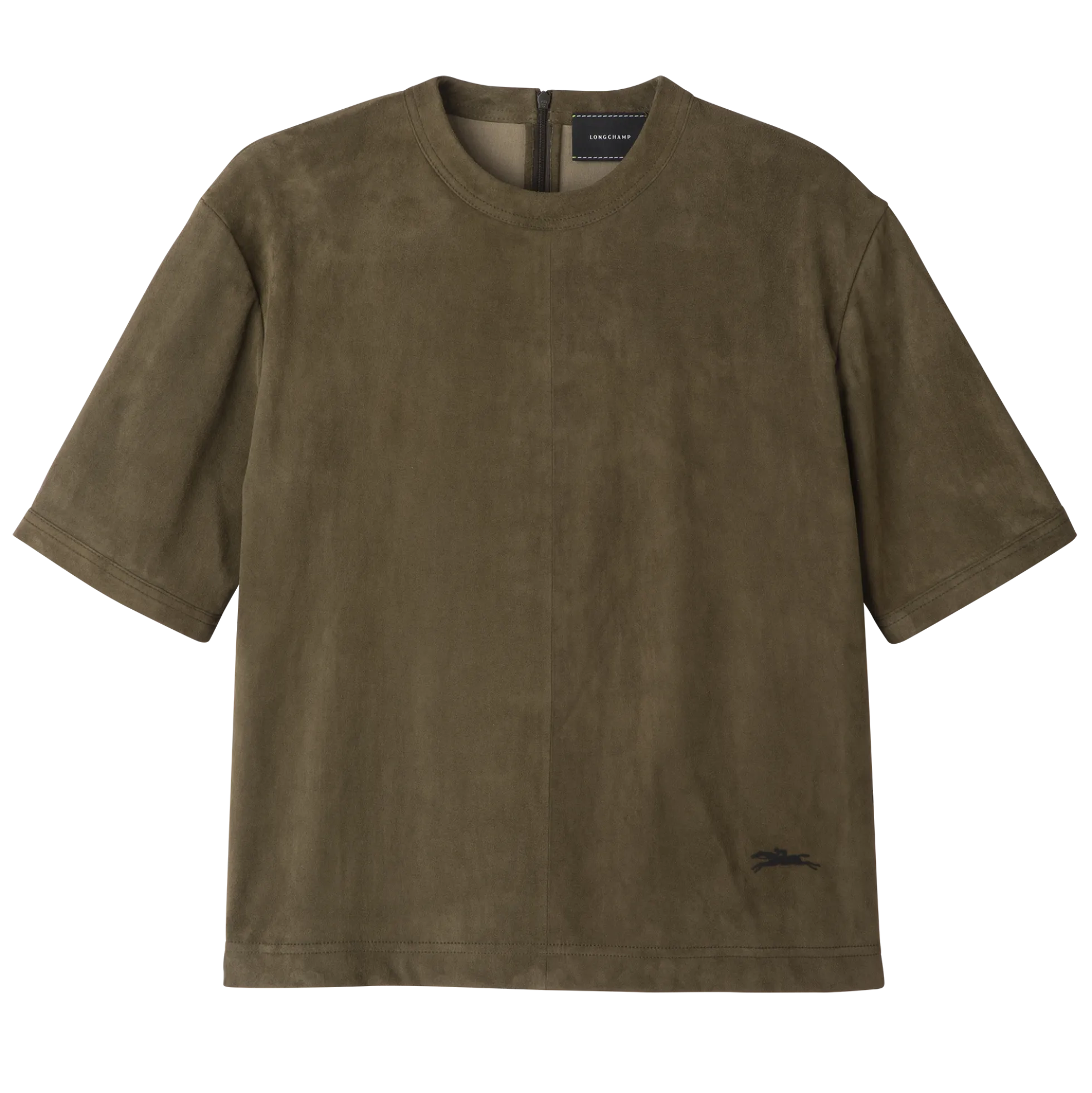 Tee-shirt en cuir